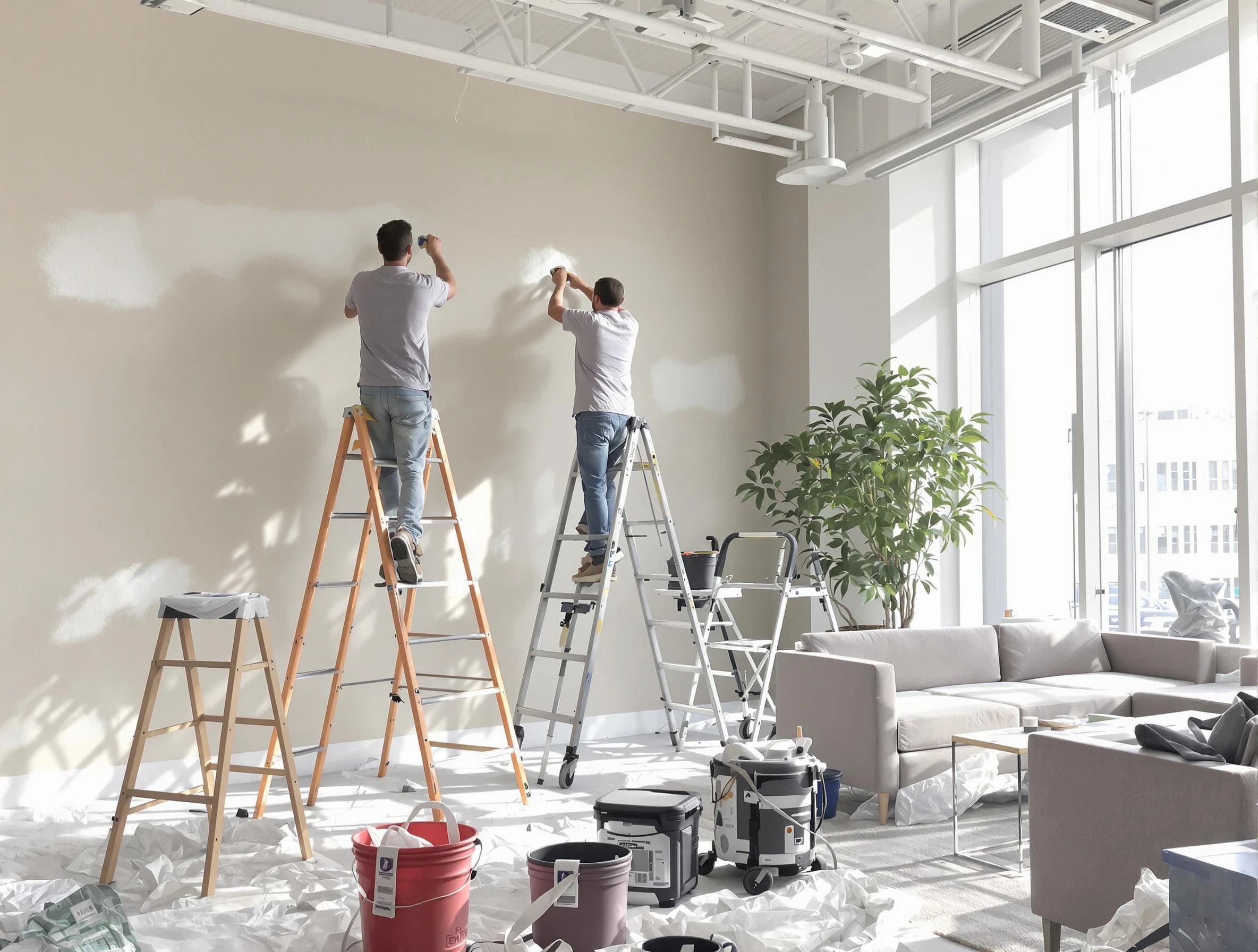 Beachwood House Painters delivering commercial painting services in Beachwood, OH