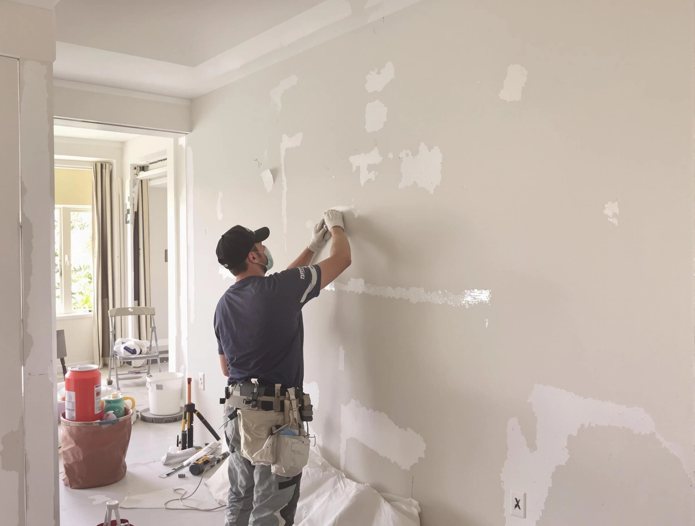 Taping and mudding service by Beachwood House Painters in Beachwood